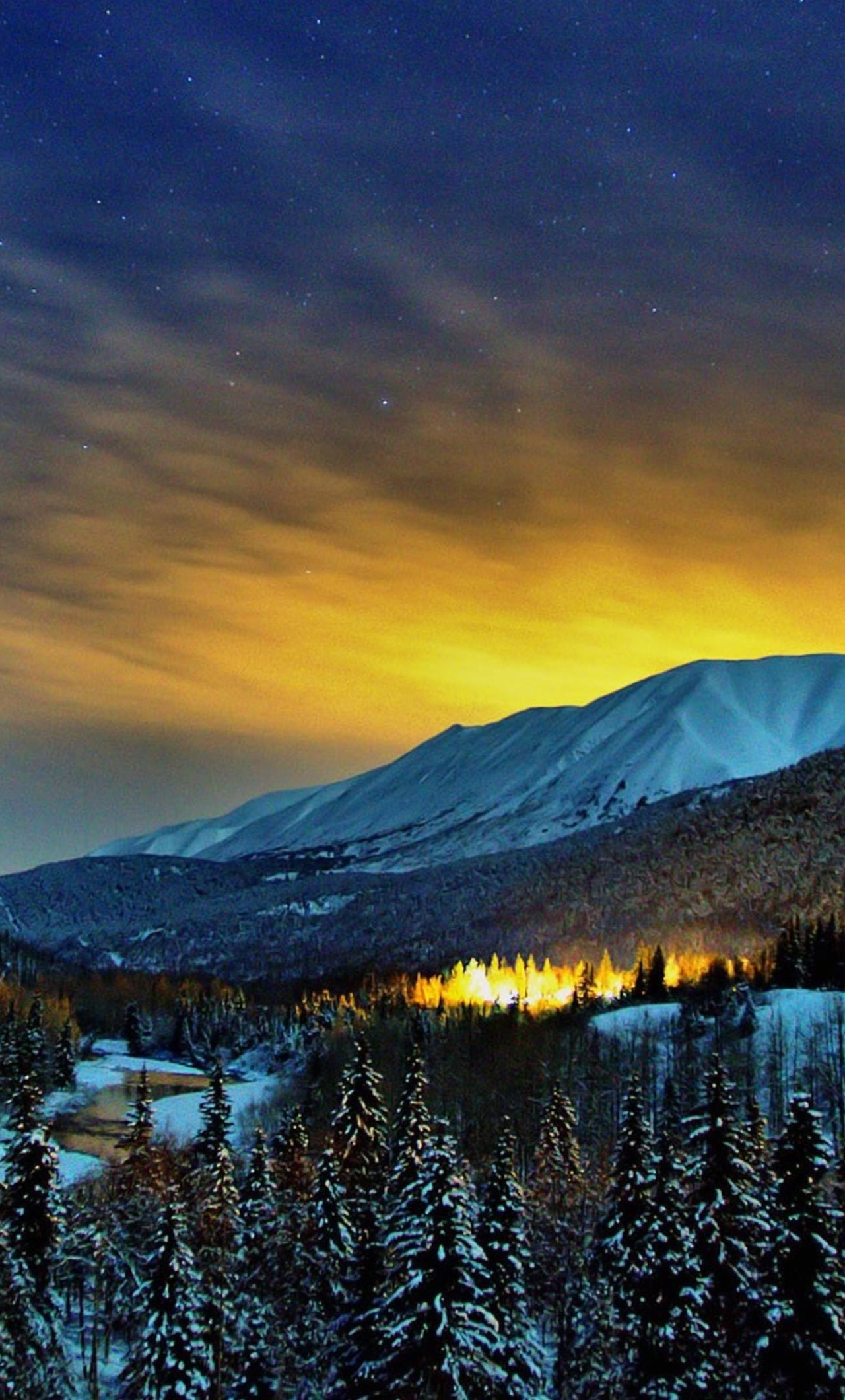 1280x2120 Alaska Winter Nights Iphone 6 Hd 4k Wallpapers Images Backgrounds Photos And Pictures