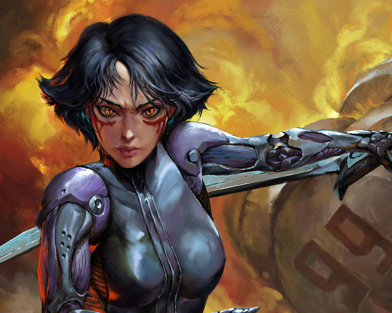 1280x1024 Alita Fan Art 4k Wallpaper,1280x1024 Resolution HD 4k ...