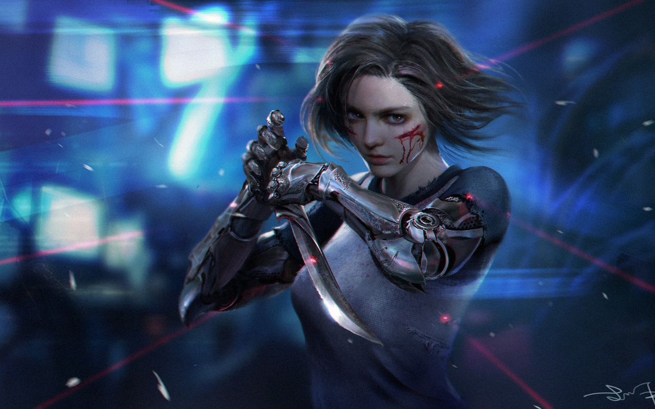 1280x800 Alita Fanart 720P ,HD 4k Wallpapers,Images,Backgrounds,Photos ...