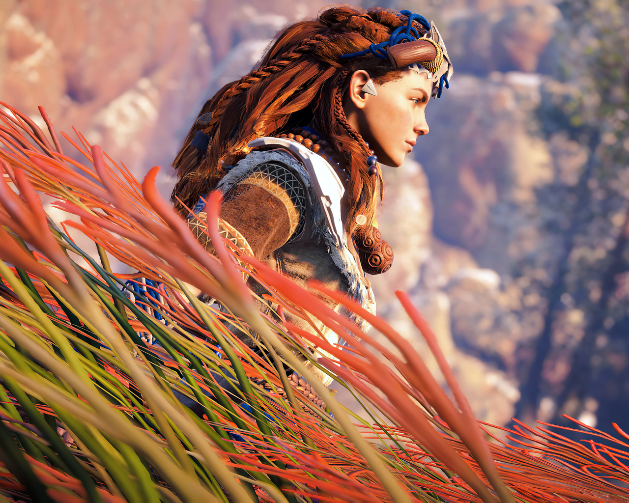 1280x1024 Aloy Horizon Dero Dawn Autumn 4k Wallpaper,1280x1024 ...