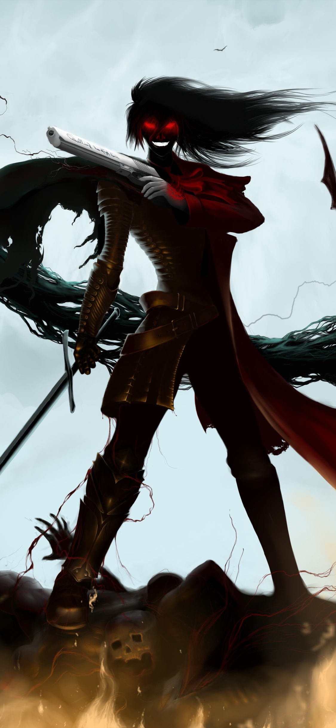 Alucard wallpaper in 2023  Alucard, Hellsing alucard, Hellsing