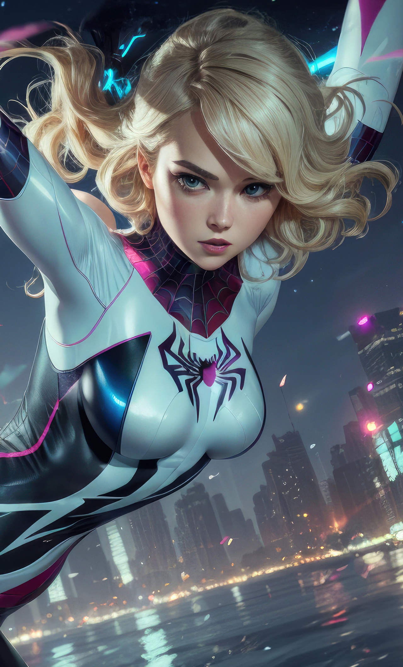 1280x2120 Amazing Spider Gwen 4k iPhone 6+ ,HD 4k Wallpapers,Images ...