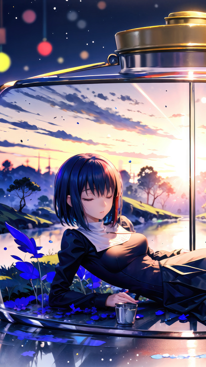 412x732 An Anime Girl Tale Within A Jar 412x732 Resolution HD 4k ...