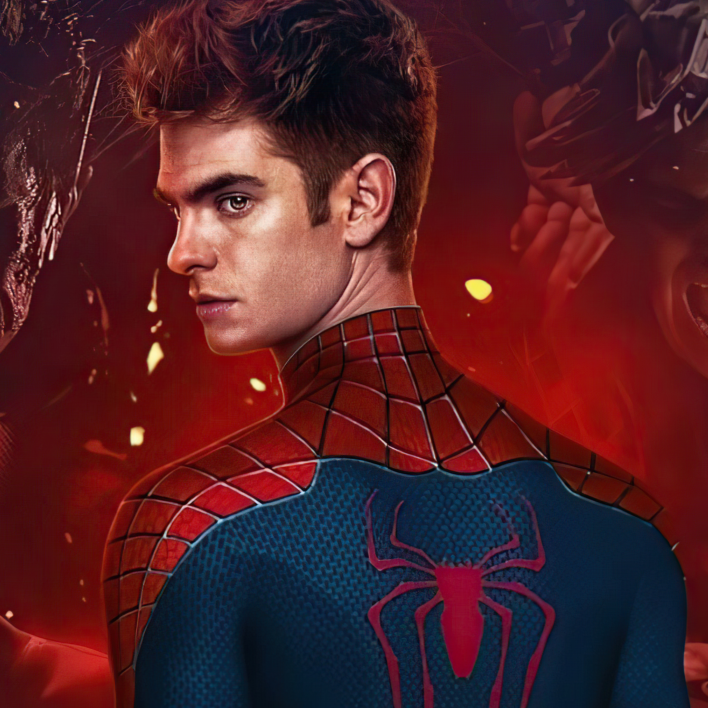 2932x2932 Andrew Garfield As Spiderman Ipad Pro Retina Display HD 4k  Wallpapers, Images, Backgrounds, Photos and Pictures