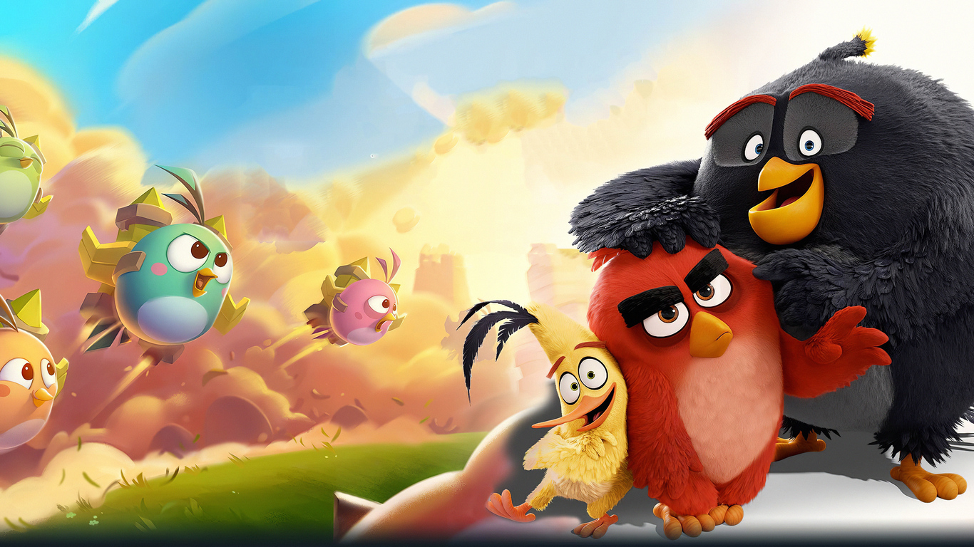 1366x768 Angry Birds 10 Years 1366x768 Resolution HD 4k Wallpapers, Images,  Backgrounds, Photos and Pictures