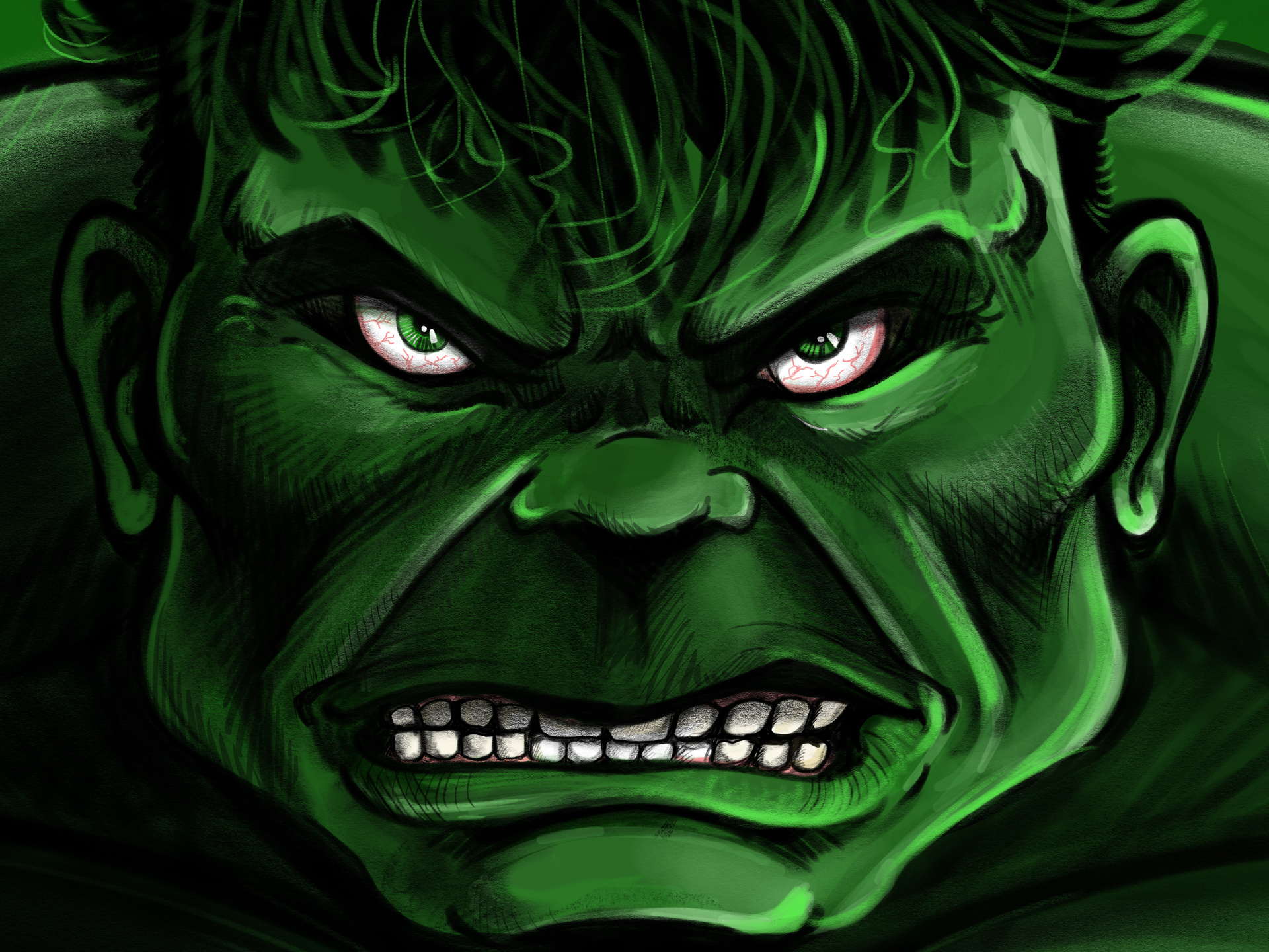 1920x1440 Angry Hulk 4k 1920x1440 Resolution HD 4k Wallpapers, Images ...