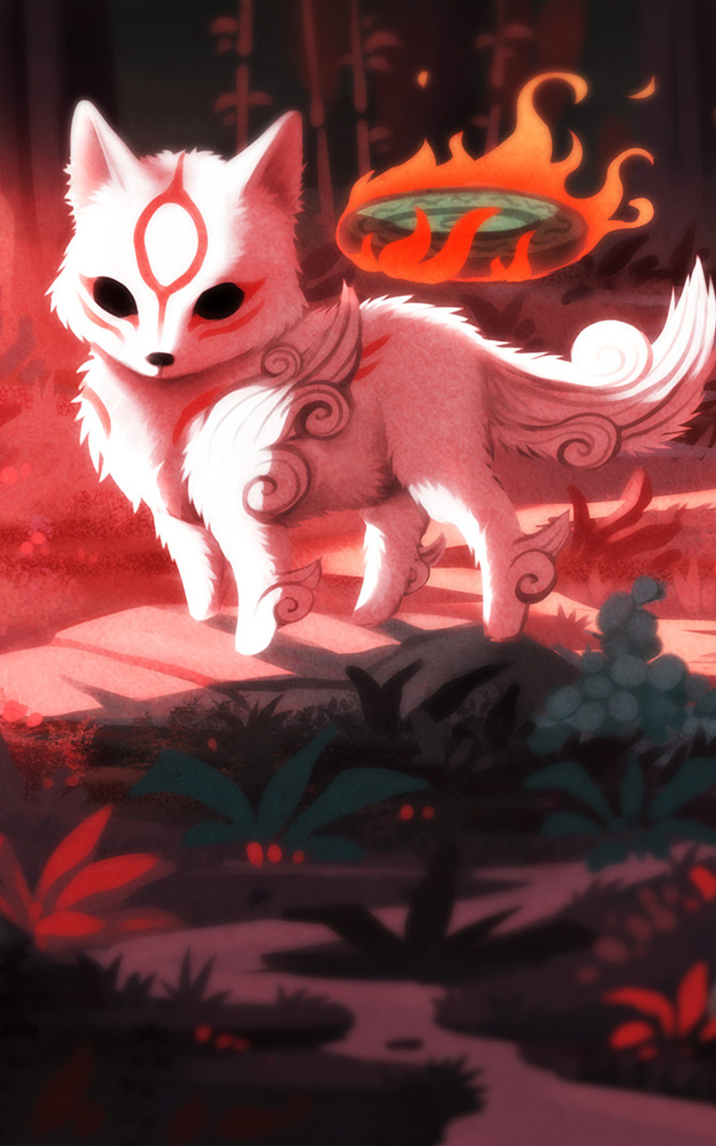800x1280 Animal Fox Okami Nexus 7,Samsung Galaxy Tab 10,Note Android  Tablets HD 4k Wallpapers, Images, Backgrounds, Photos and Pictures