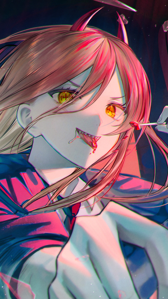 640x1136 Anime Chainsaw Man 4k iPhone 5,5c,5S,SE ,Ipod Touch ,HD 4k