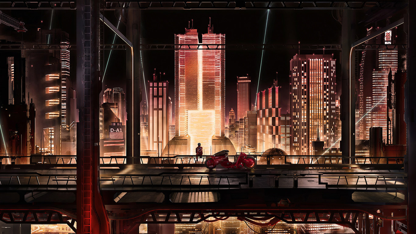 1366x768 Anime City 1366x768 Resolution , Backgrounds, and HD wallpaper