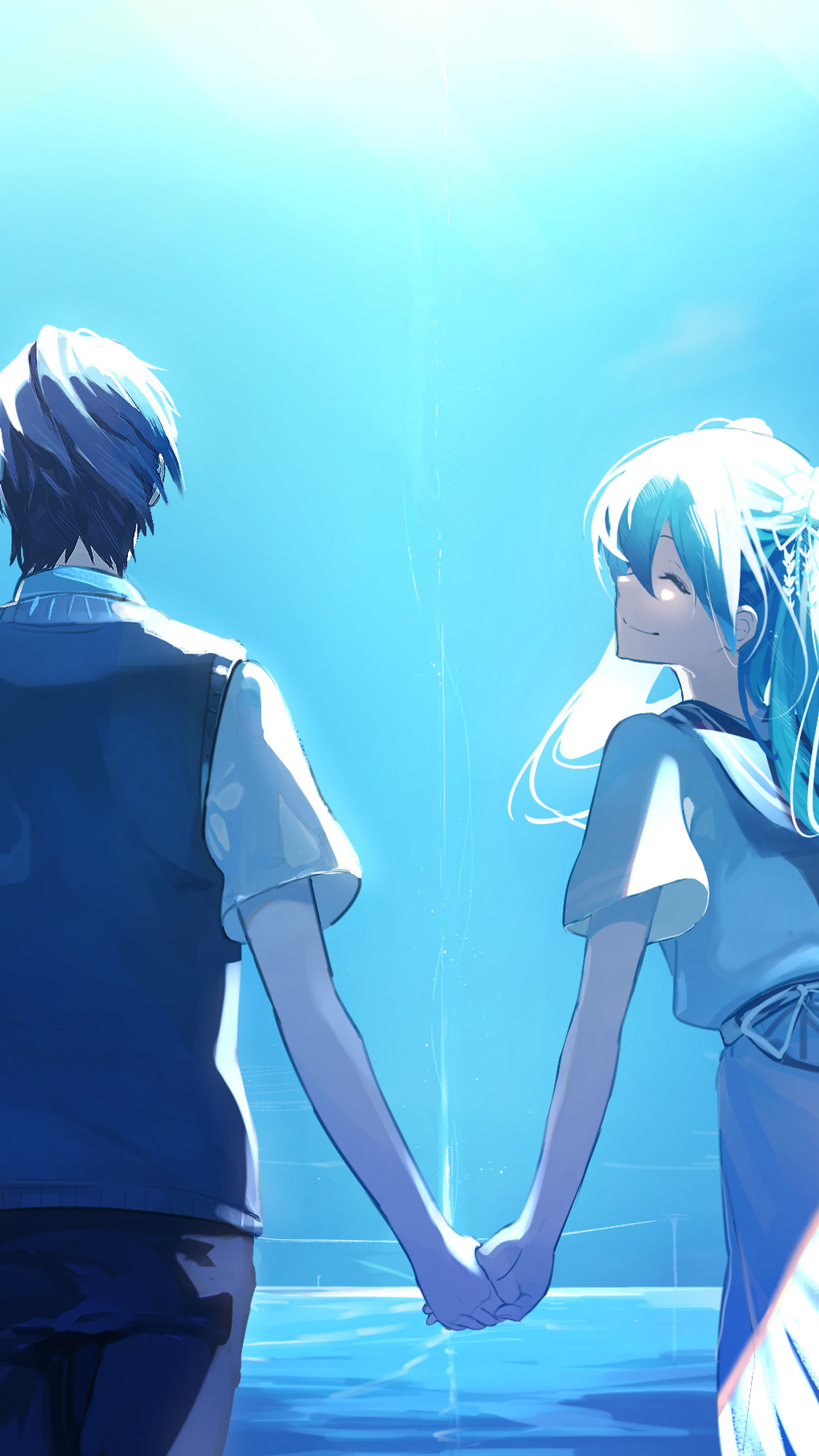 Anime Couple Holding Hands Anime Couple Background Images Manga Images And Photos Finder 9313