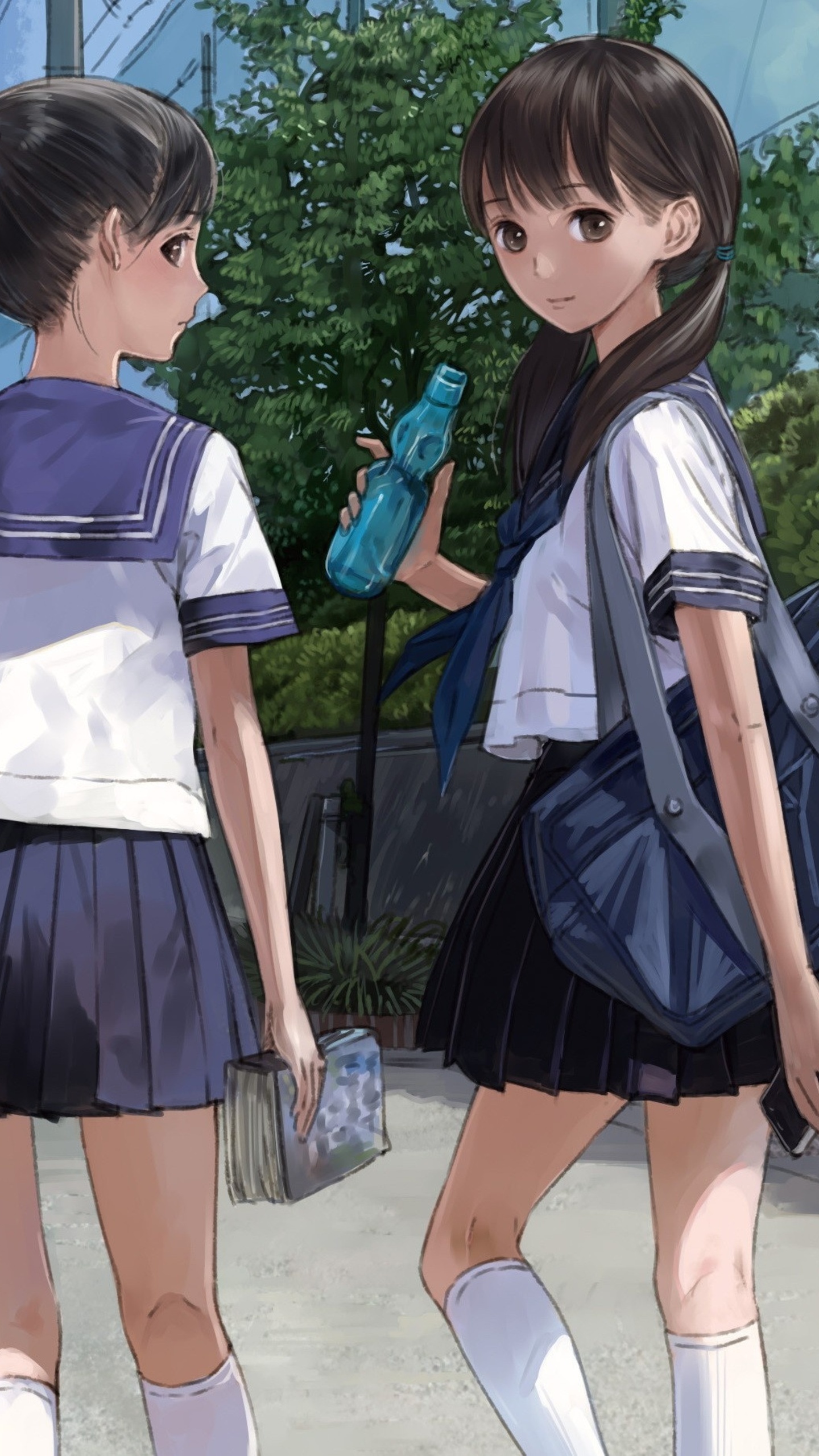 Anime About All Girl School - anime girl
