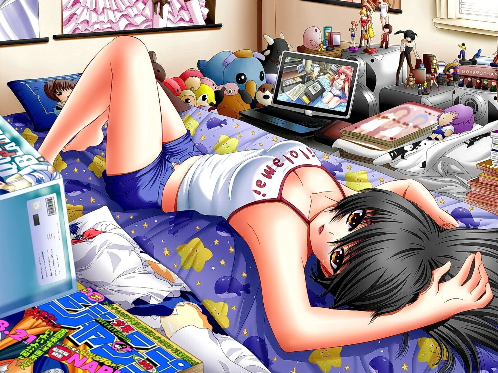 1600x1200 Anime Girl In Bedroom 1600x1200 Resolution HD 4k Wallpapers,  Images, Backgrounds, Photos and Pictures