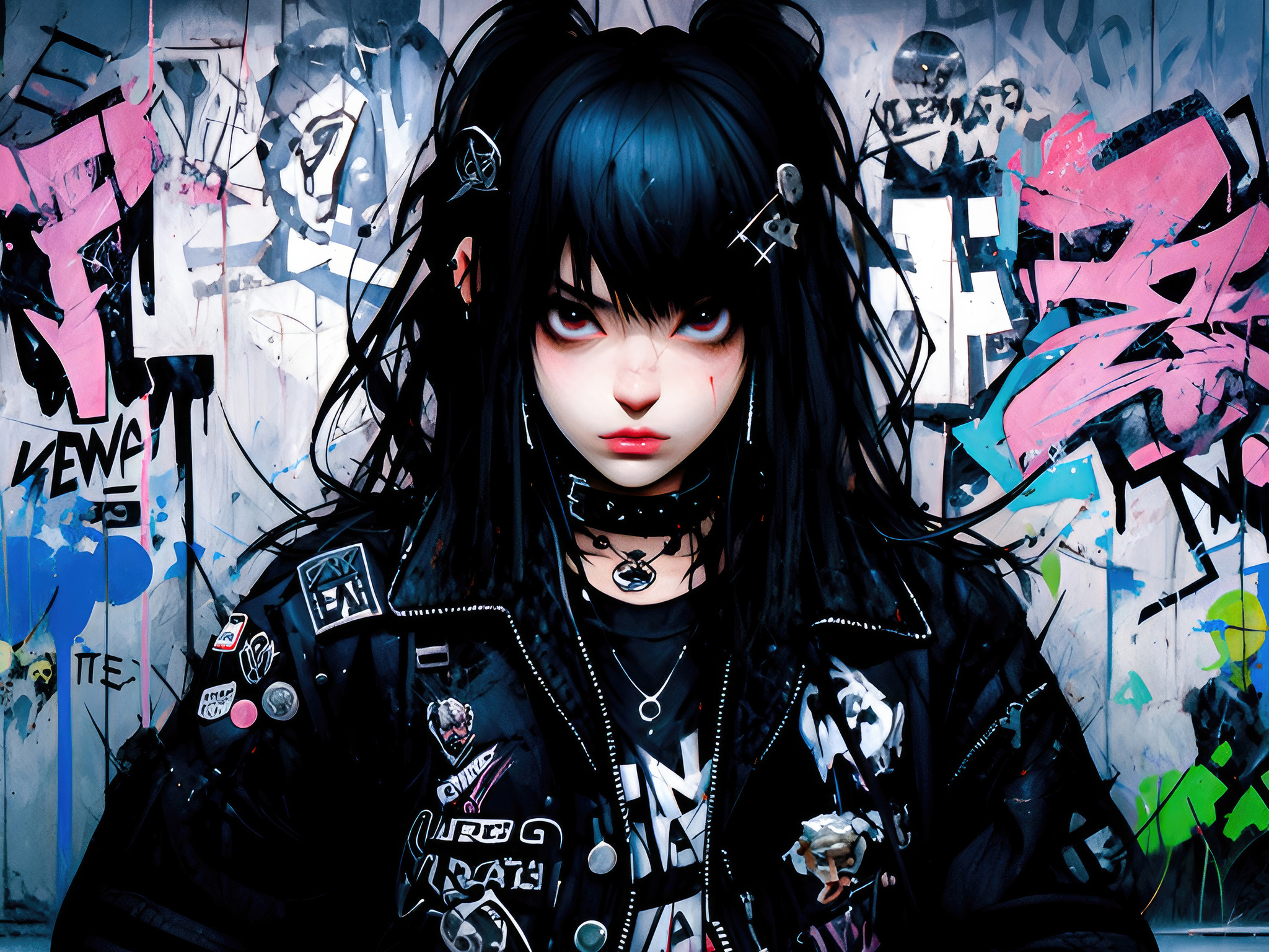 2048x1536 Anime Girl Jacket 4k 2048x1536 Resolution HD 4k Wallpapers