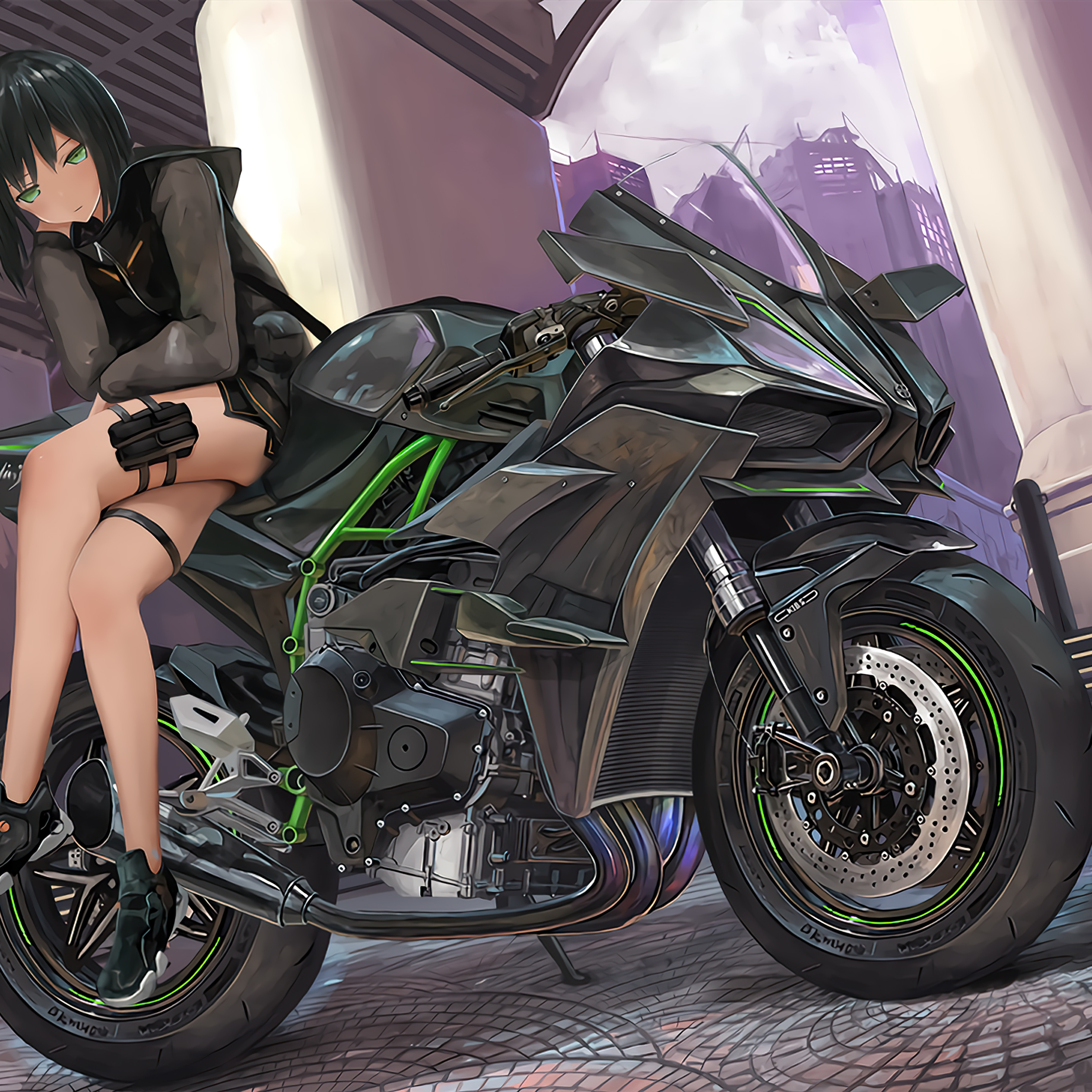 Kawasaki Ninja h2r РѕР±РѕРё