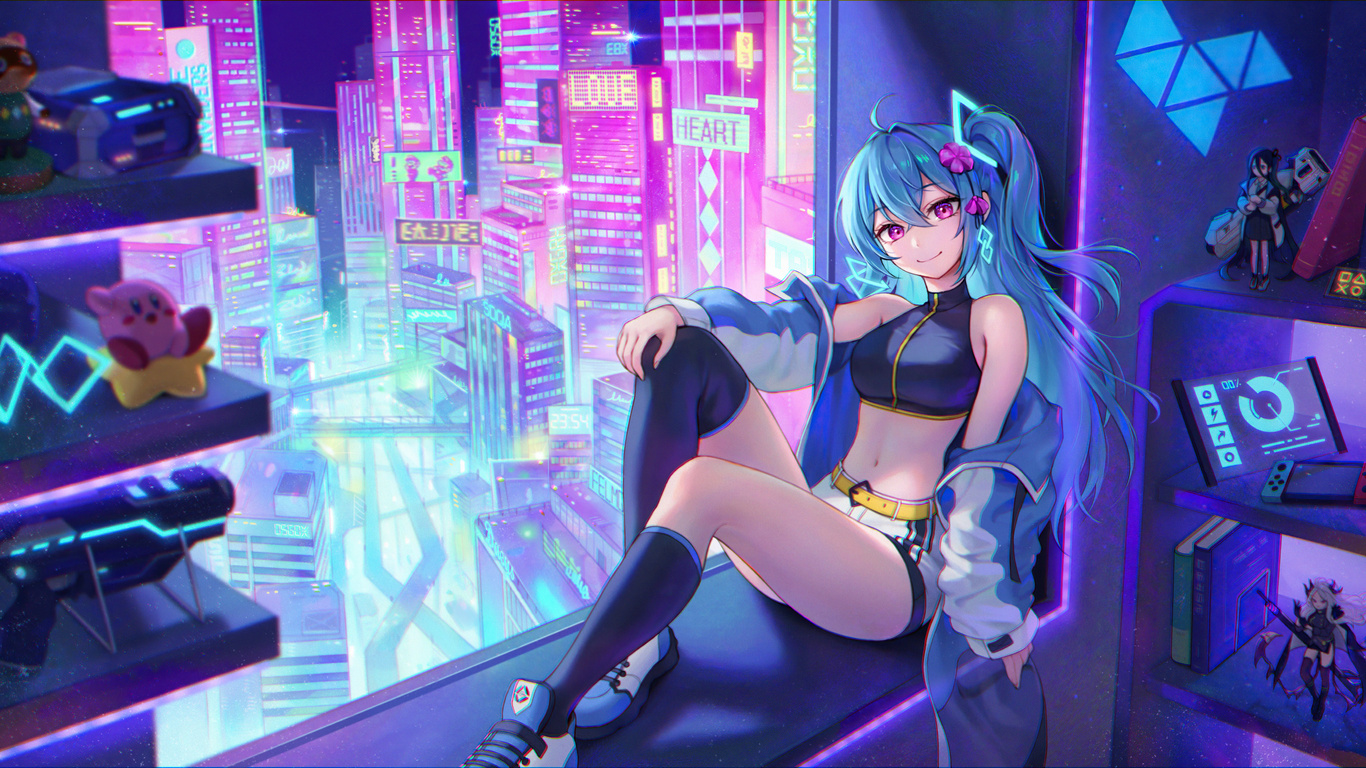 Cyberpunk Desktop HD Wallpapers - Wallpaper Cave