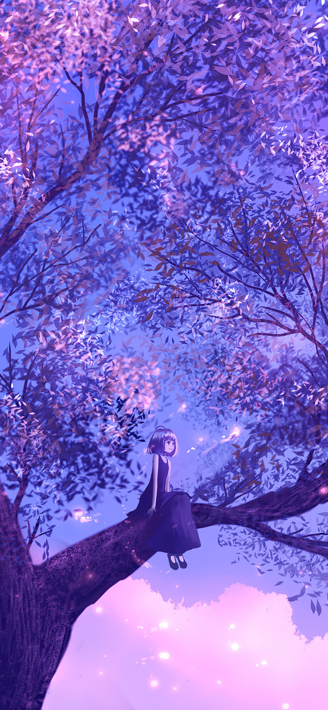 Purple Anime Girl 4K Wallpapers  HD Wallpapers  ID 29962