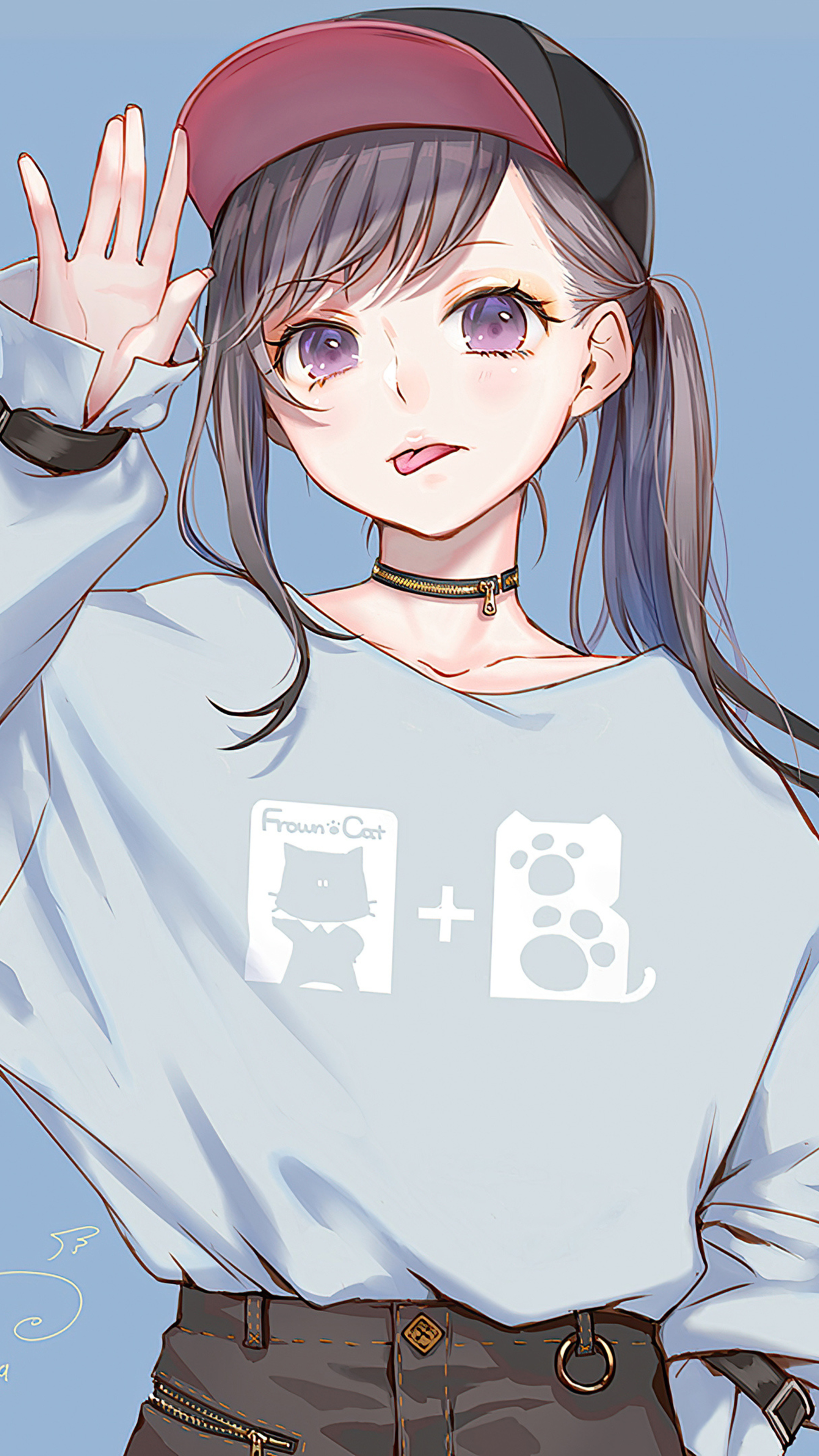 2160x3840 Anime Girl Sweater Hoods 4k Sony Xperia X,XZ,Z5 Premium HD 4k  Wallpapers, Images, Backgrounds, Photos and Pictures