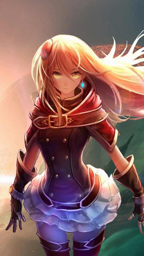 Anime girl with powers