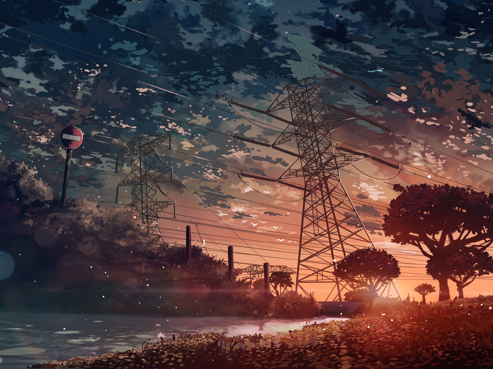 1600x1200 Anime Landscape Wallpaper,1600x1200 Resolution HD 4k ...