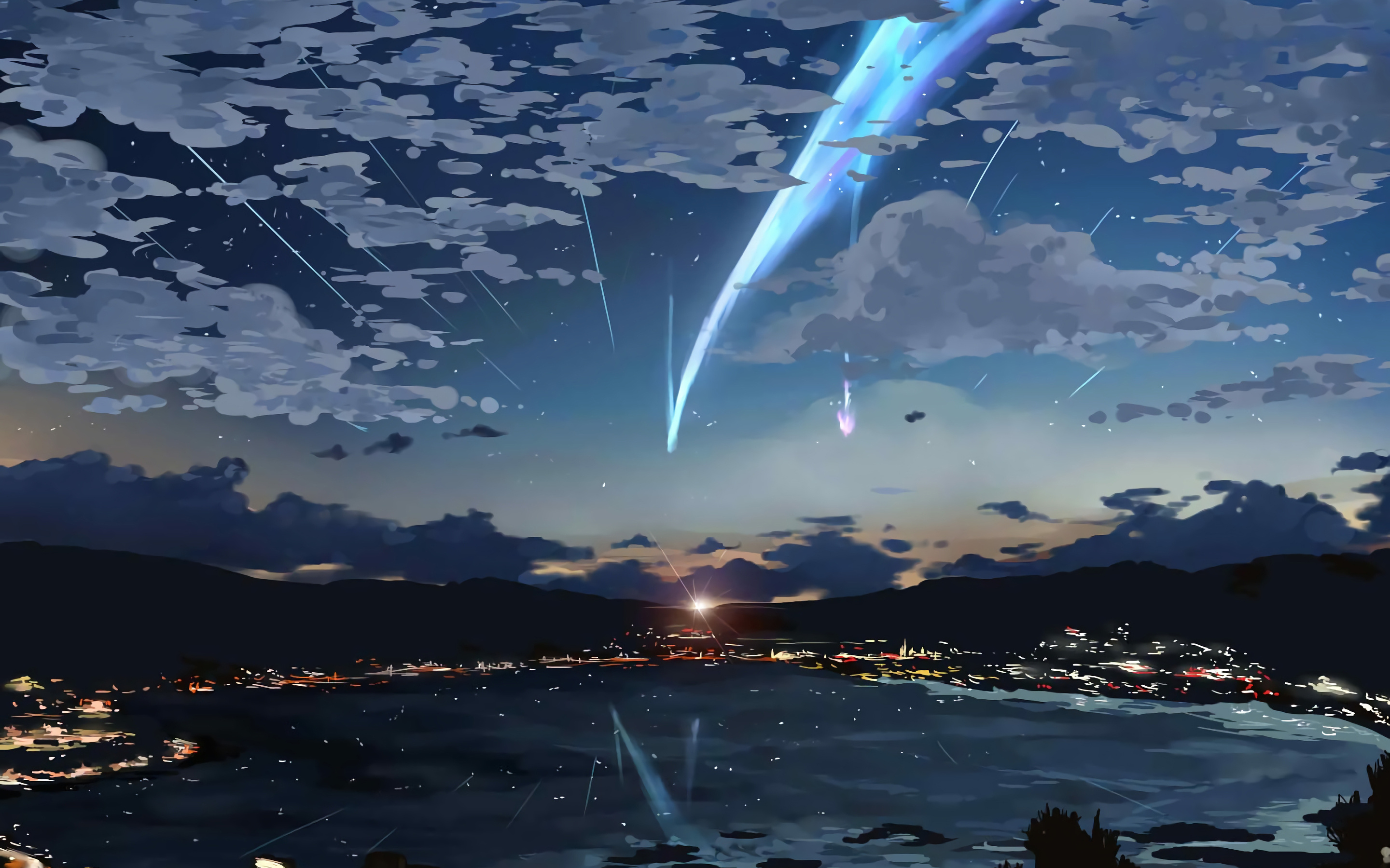 Sky Anime MacBook Air Wallpaper Download  AllMacWallpaper