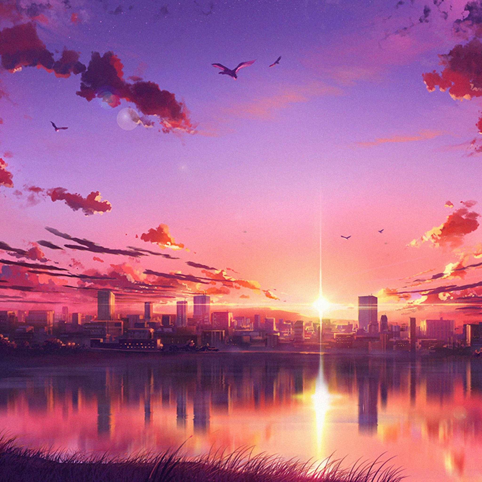 Anime Sunset wallpaper by jmzeffect - Download on ZEDGE™ | 6c5d
