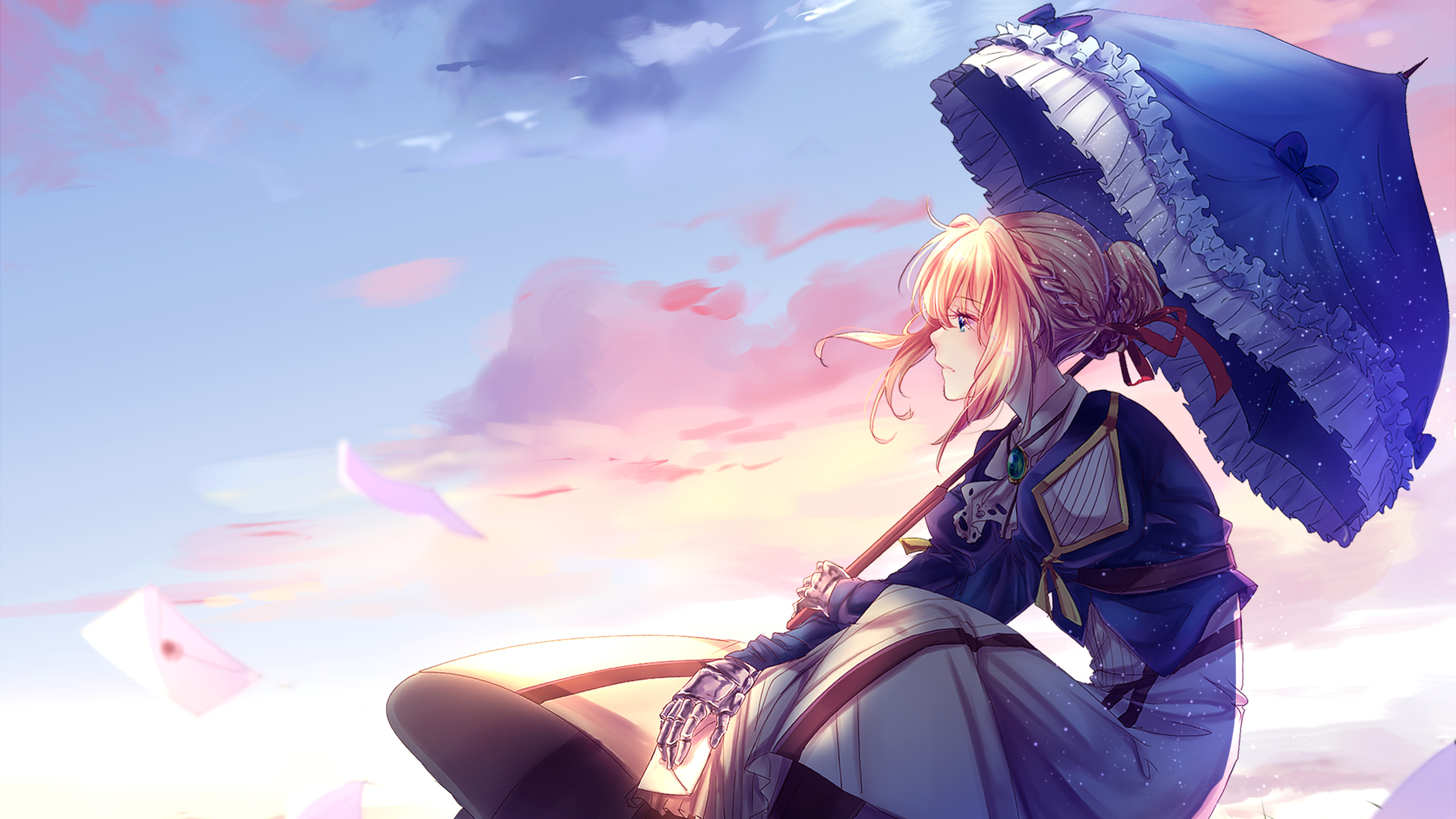 3840x2160 Anime Violet Evergarden Art 4k Hd 4k Wallpapers Images Backgrounds Photos And Pictures