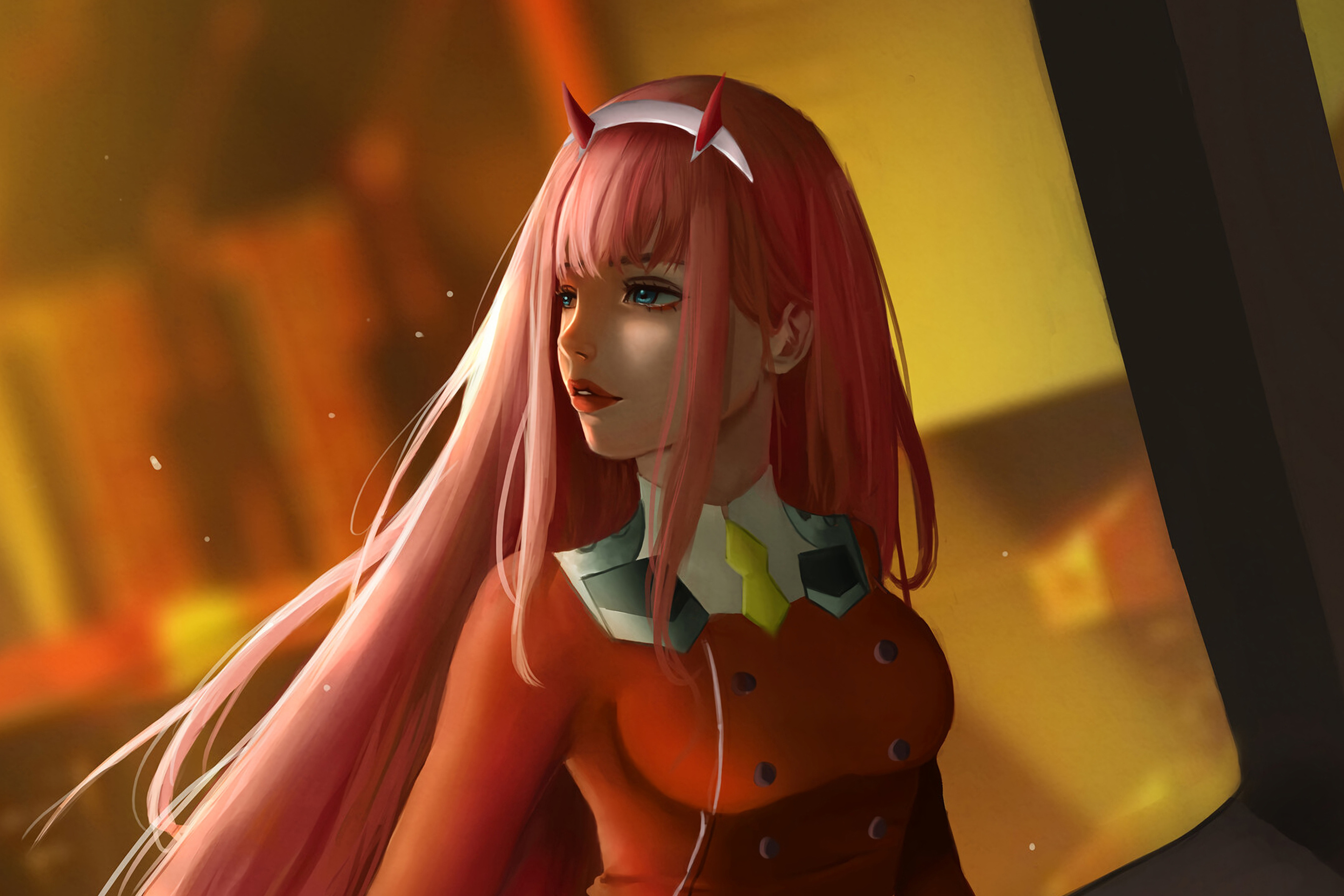 3840x2560 Anime Zero Two Darling In The Franx 3840x2560 Resolution HD ...