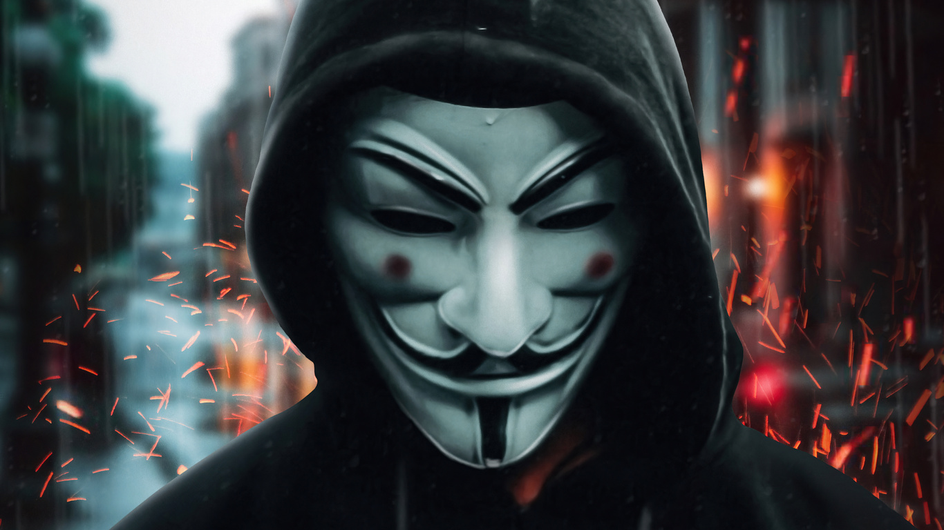 1366x768 Anonymus Guy Closeup 4k Laptop HD ,HD 4k Wallpapers,Images ...