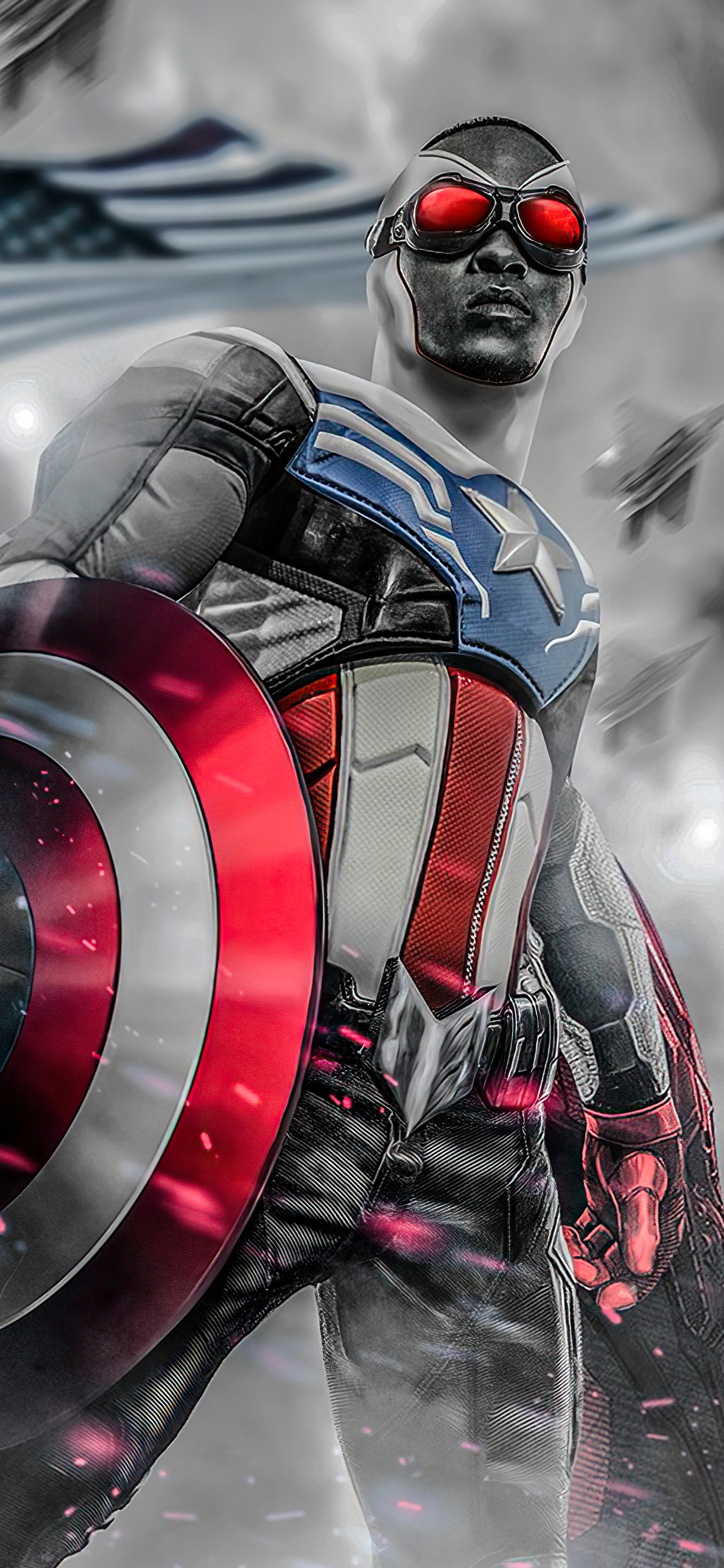 1242x2688 Anthony Mackie From Captain America 4k Iphone XS MAX HD 4k ...