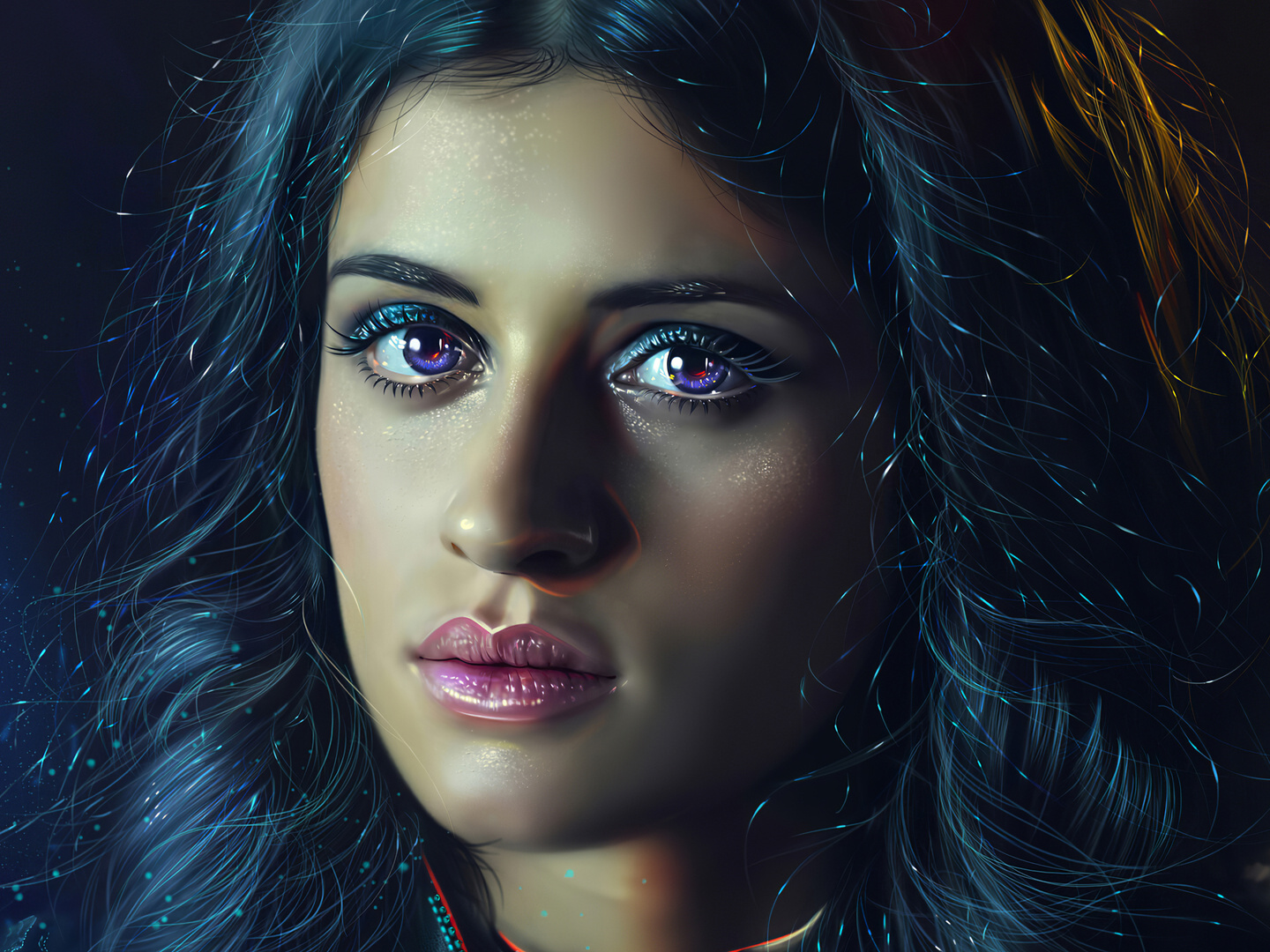 1440x1080 Anya Chalotra As Yennefer In Witcher Art 1440x1080 Resolution