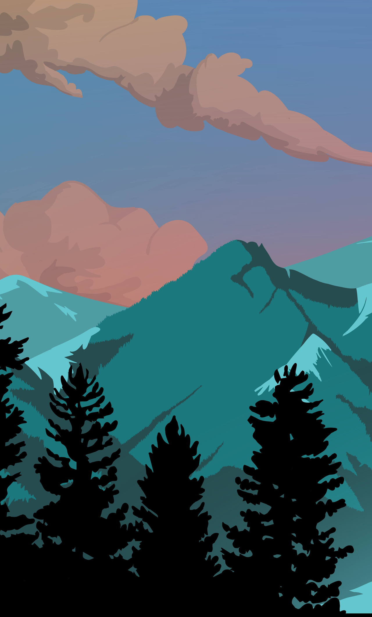 1280x2120 Appalachia Mountain 8k Illustration iPhone 6+ ,HD 4k ...