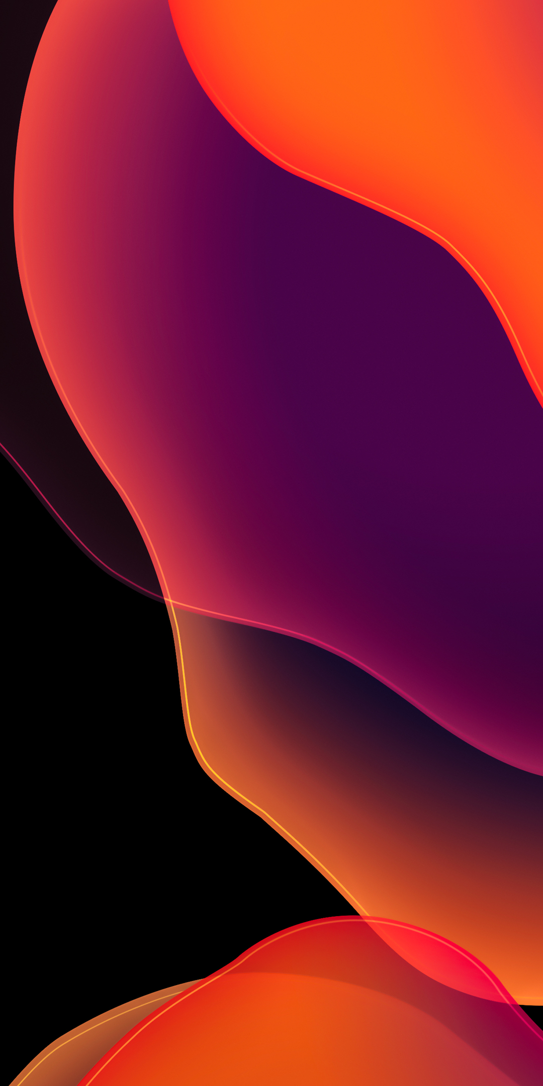 1080x2160 Apple Abstract Dark Red 4k One Plus 5T,Honor 7x,Honor view 10 ...