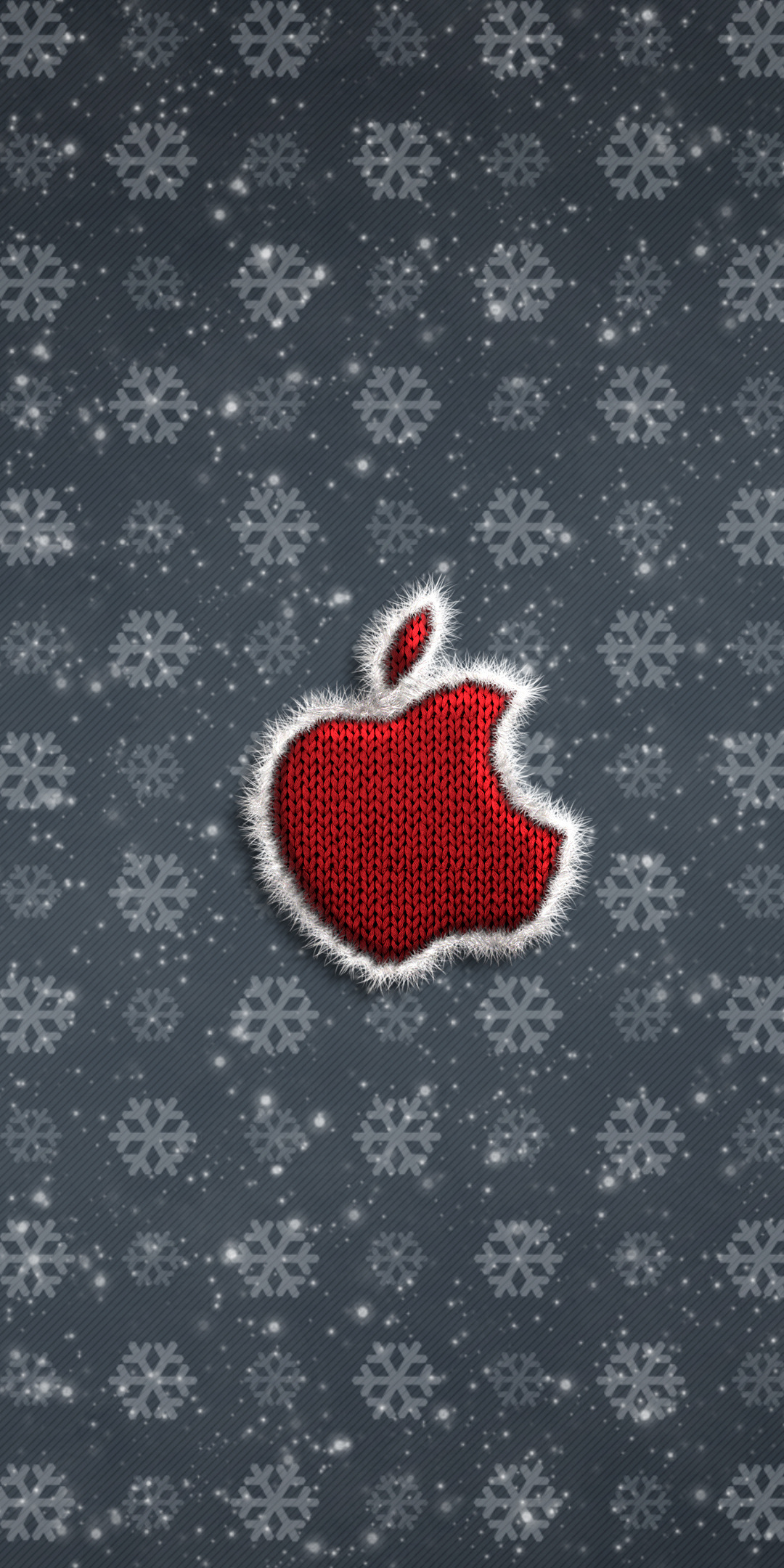 Apple Logo Christmas Celebrations 4k Wallpaper In 1080x2160 Resolution
