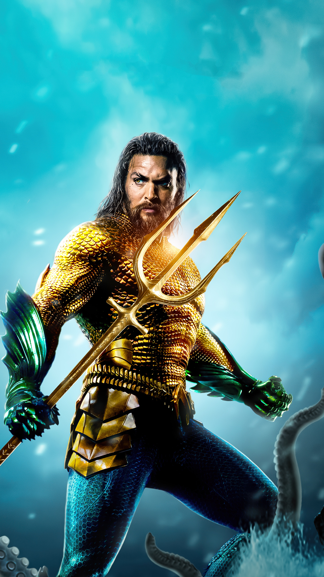 1080x1920 Aquaman 2 Poster Design Iphone 7,6s,6 Plus, Pixel xl ,One ...