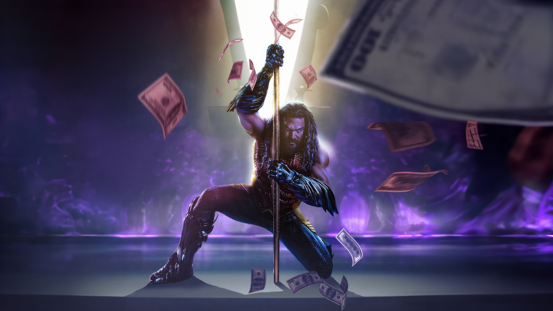 1920x1080 Aquaman And The Lost Kingdom Funny Poster Laptop Full HD