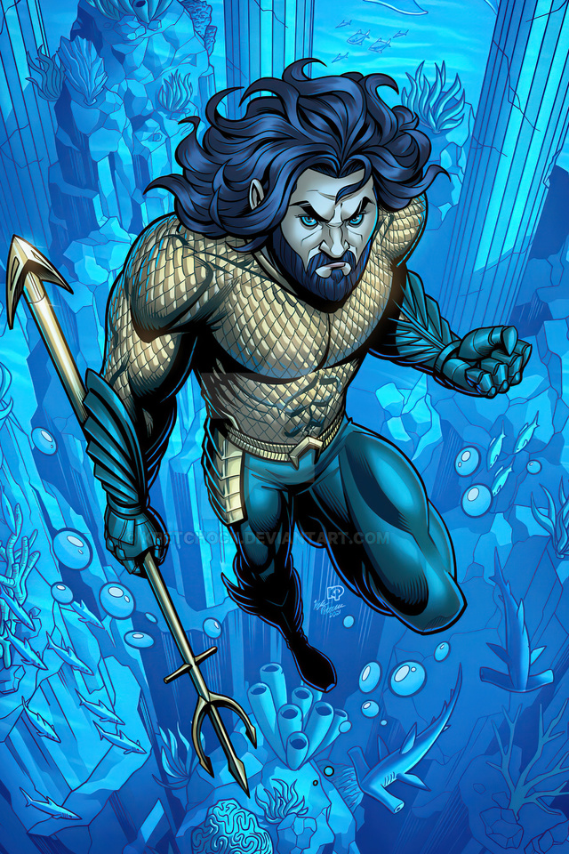 640x960 Aquaman Dccomic Fanart iPhone 4, iPhone 4S ,HD 4k Wallpapers ...