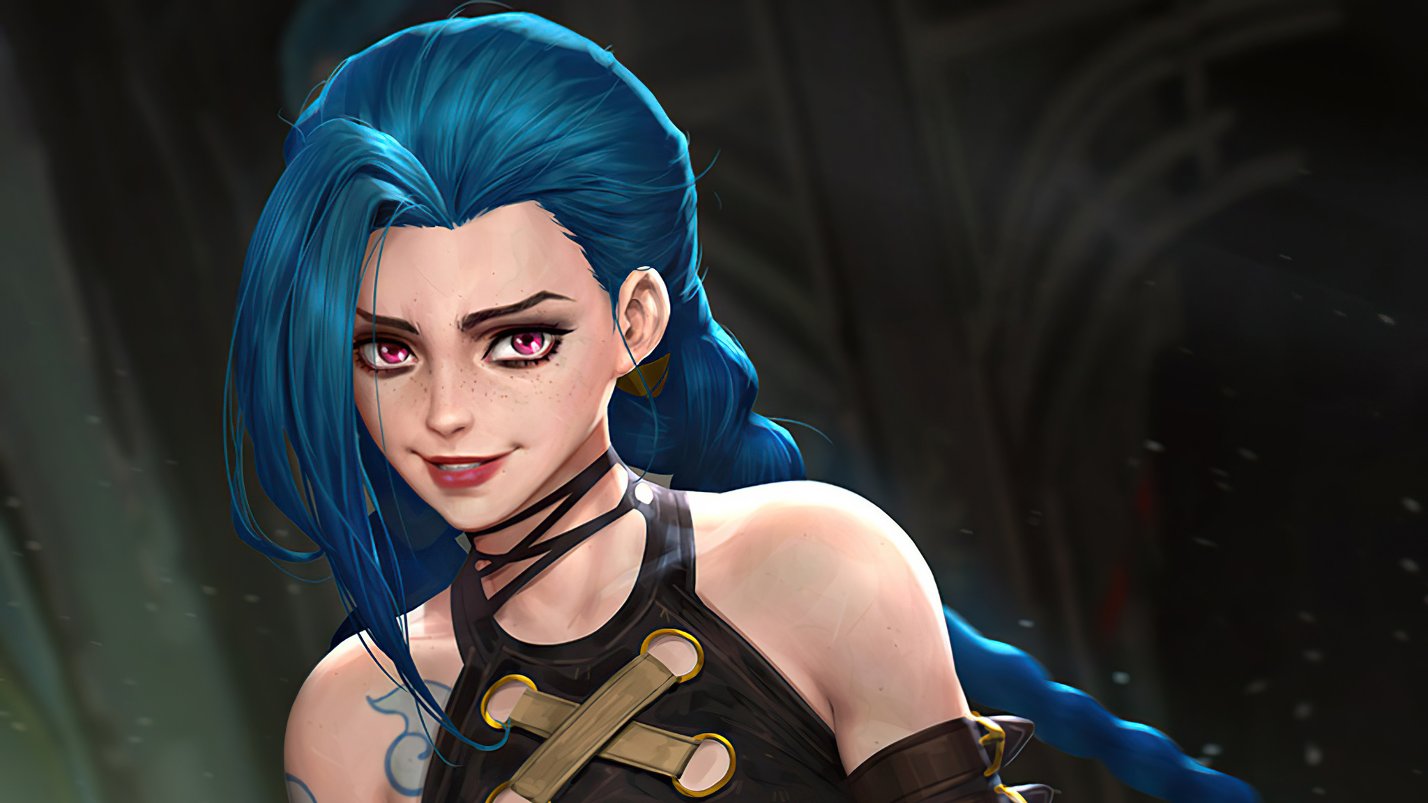 Обои arcane jinx