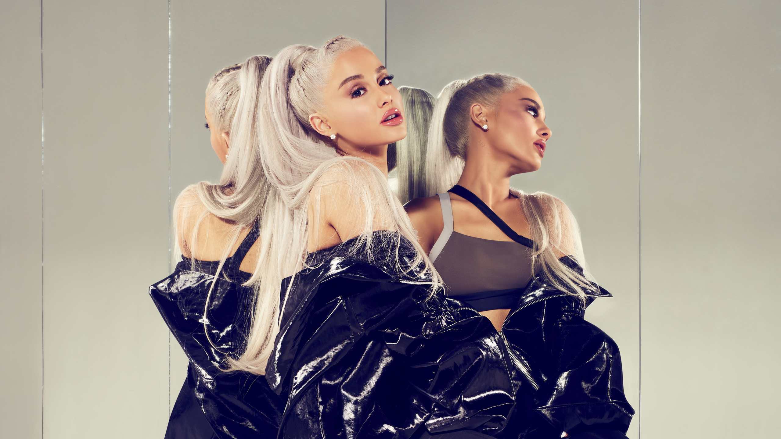 Ariana Grande Reebok 2018 5k Wallpaper In 2560x1440 Resolution
