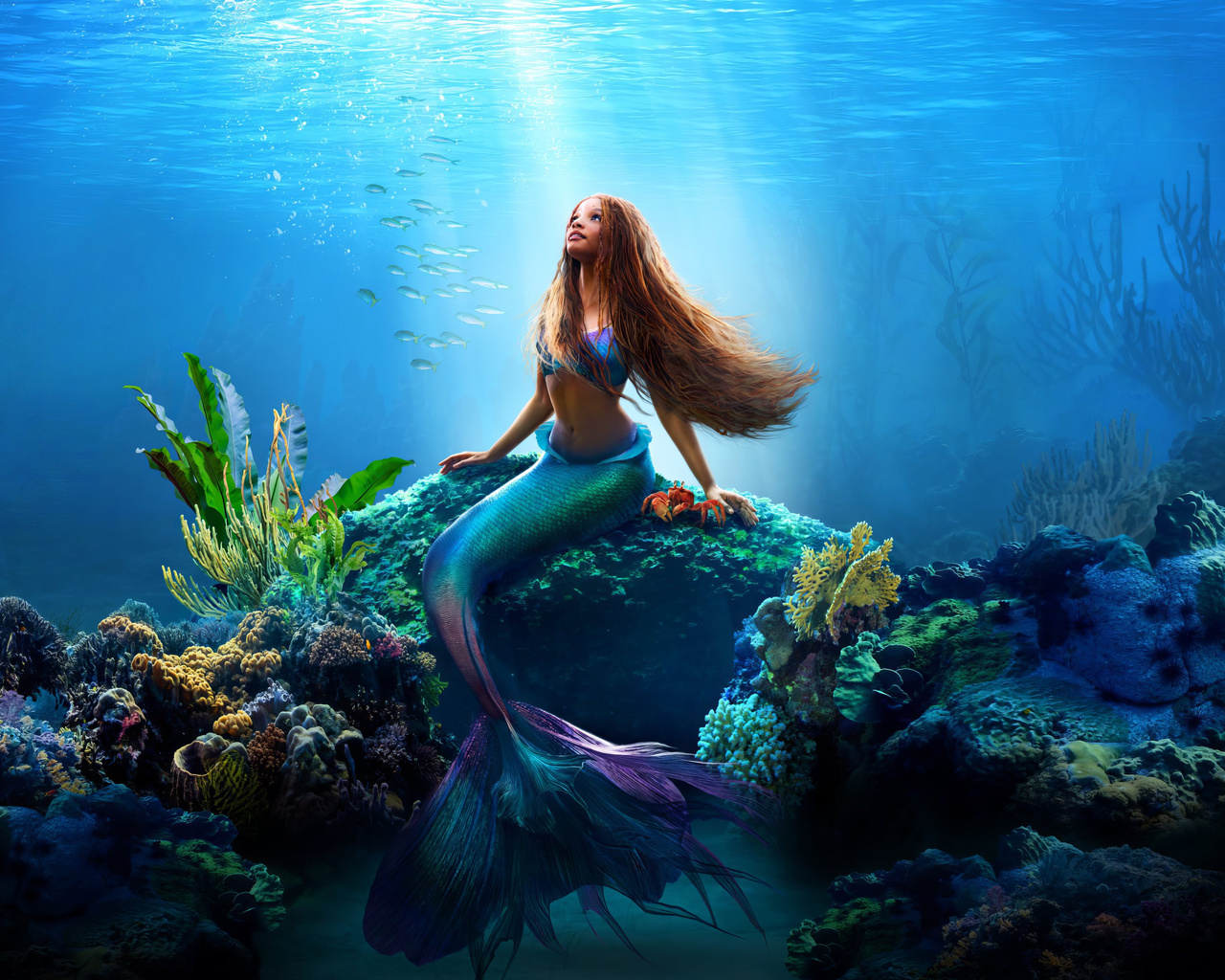 1280x1024 Ariel The Little Mermaid 4k Wallpaper,1280x1024 Resolution HD ...