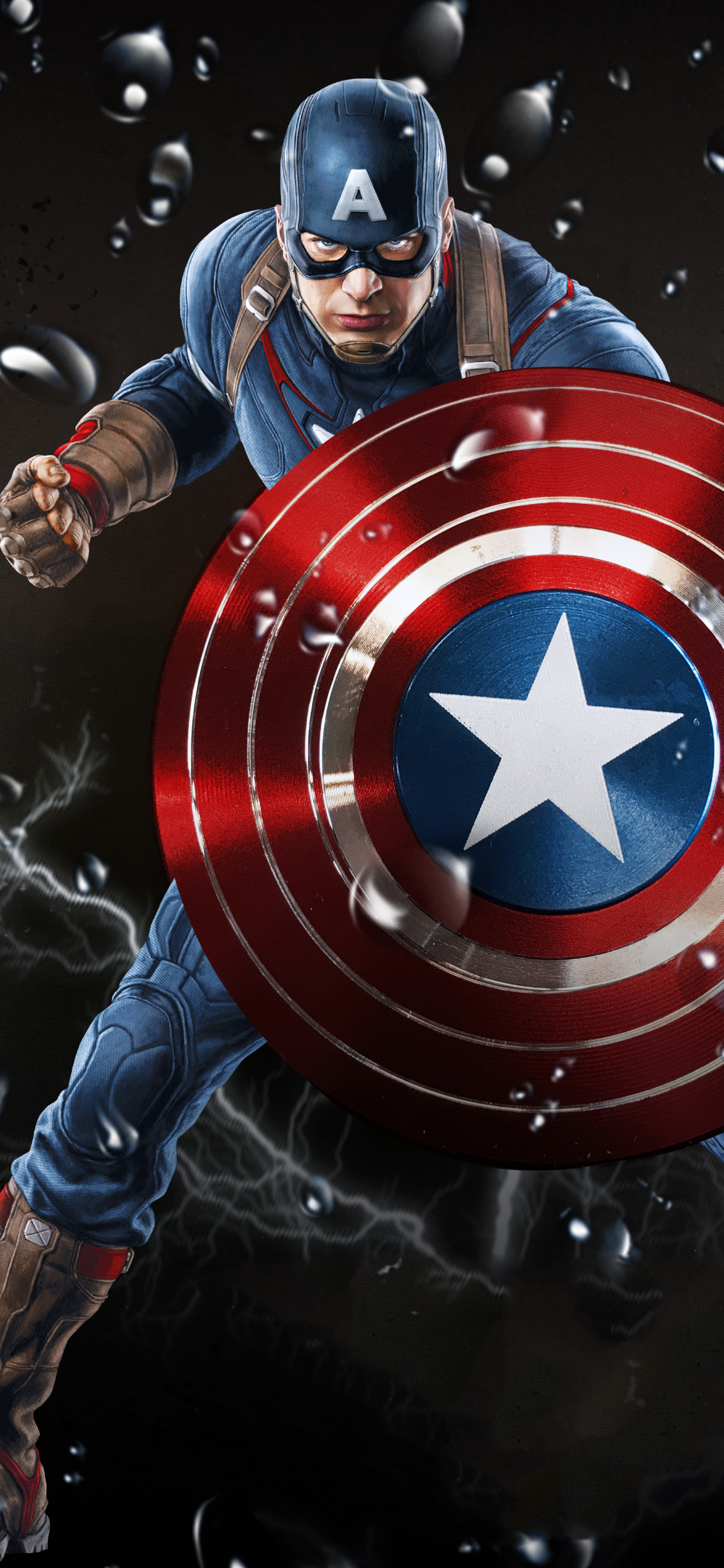 1242x2688 Art Captain America 4k Iphone XS MAX HD 4k Wallpapers, Images