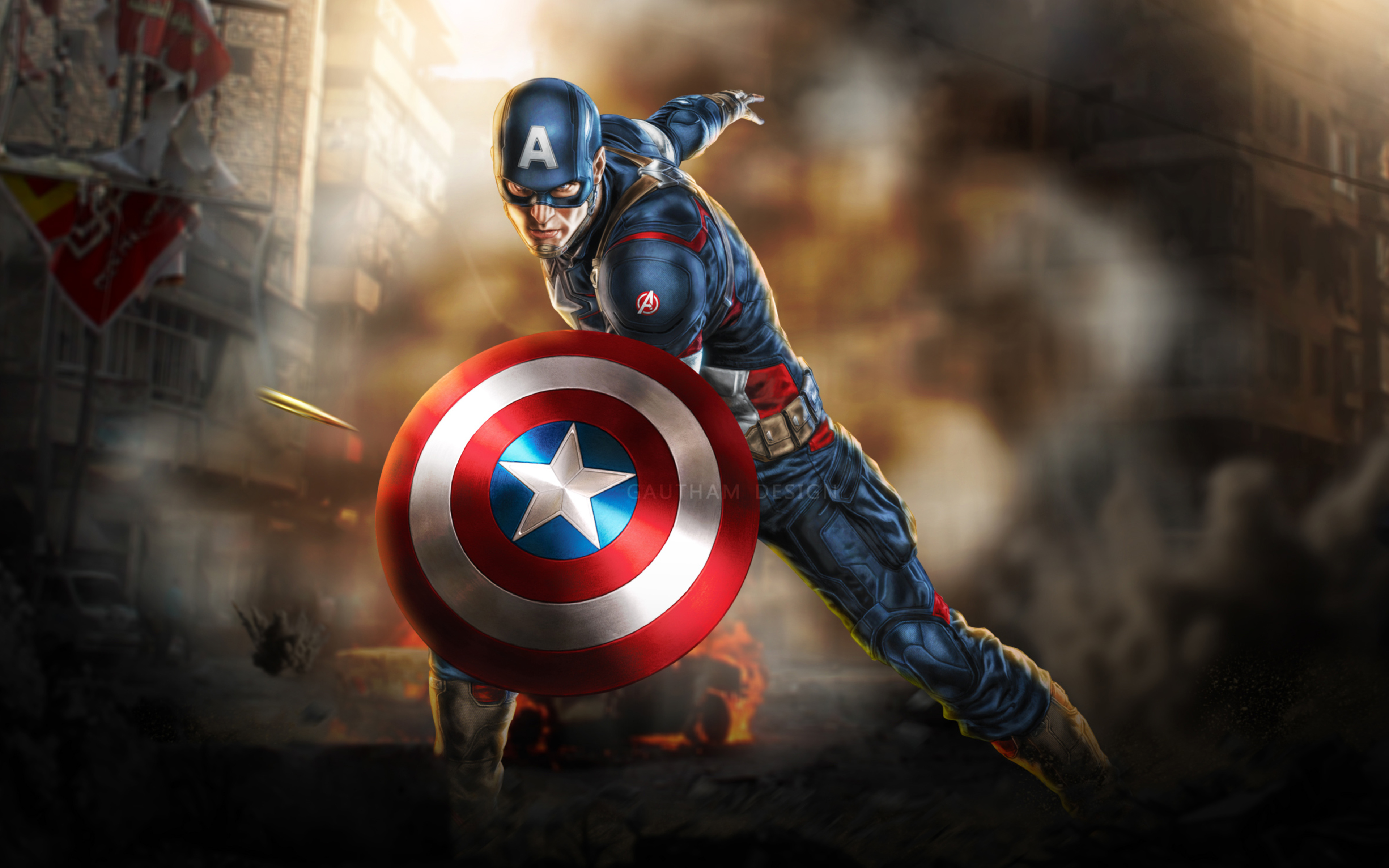 3840x2400 Art Captain America New 4k Hd 4k Wallpapers Images