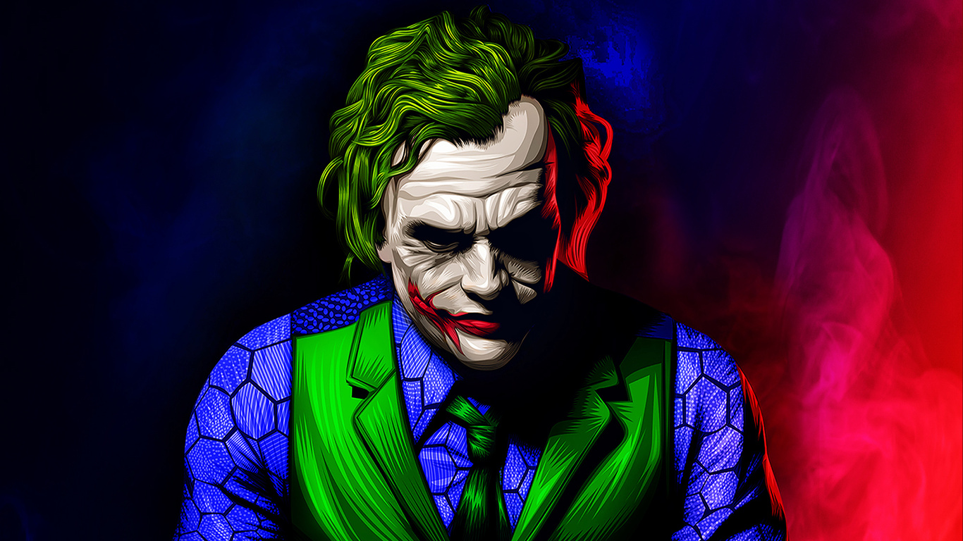 1366x768 Art Of Joker New 1366x768 Resolution HD 4k Wallpapers ...