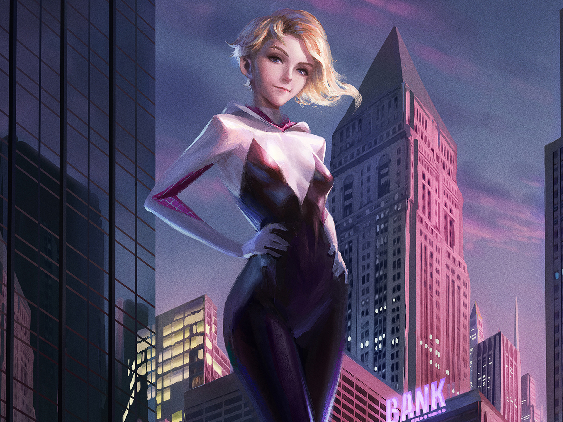 1920x1440 Artwork Gwen Stacy 1920x1440 Resolution HD 4k Wallpapers ...