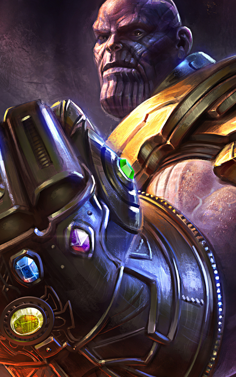 800x1280 Artwork Thanos 4k Nexus 7,Samsung Galaxy Tab 10,Note Android