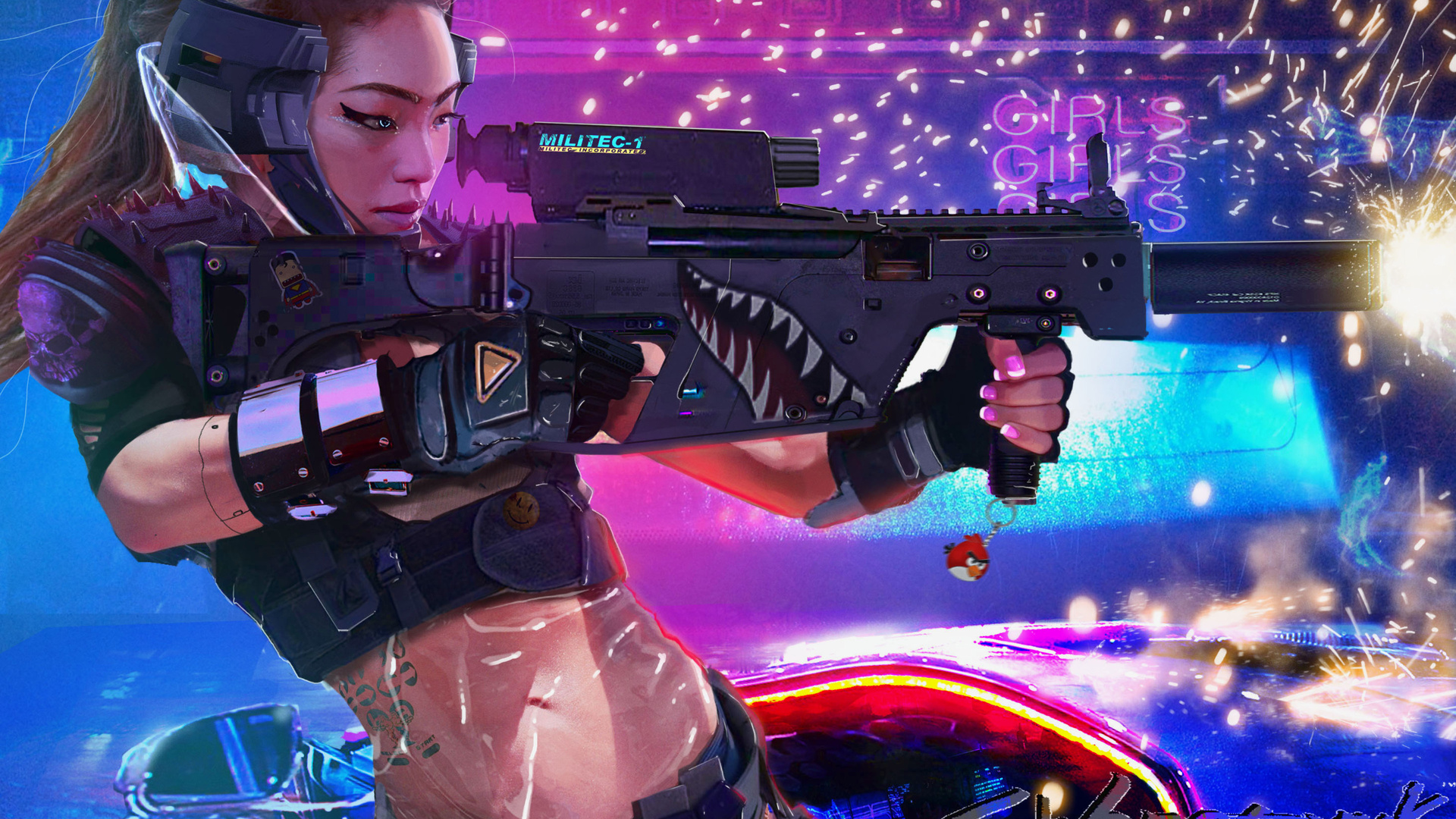 cyberpunk 2077 HD Wallpaper - KDE Store