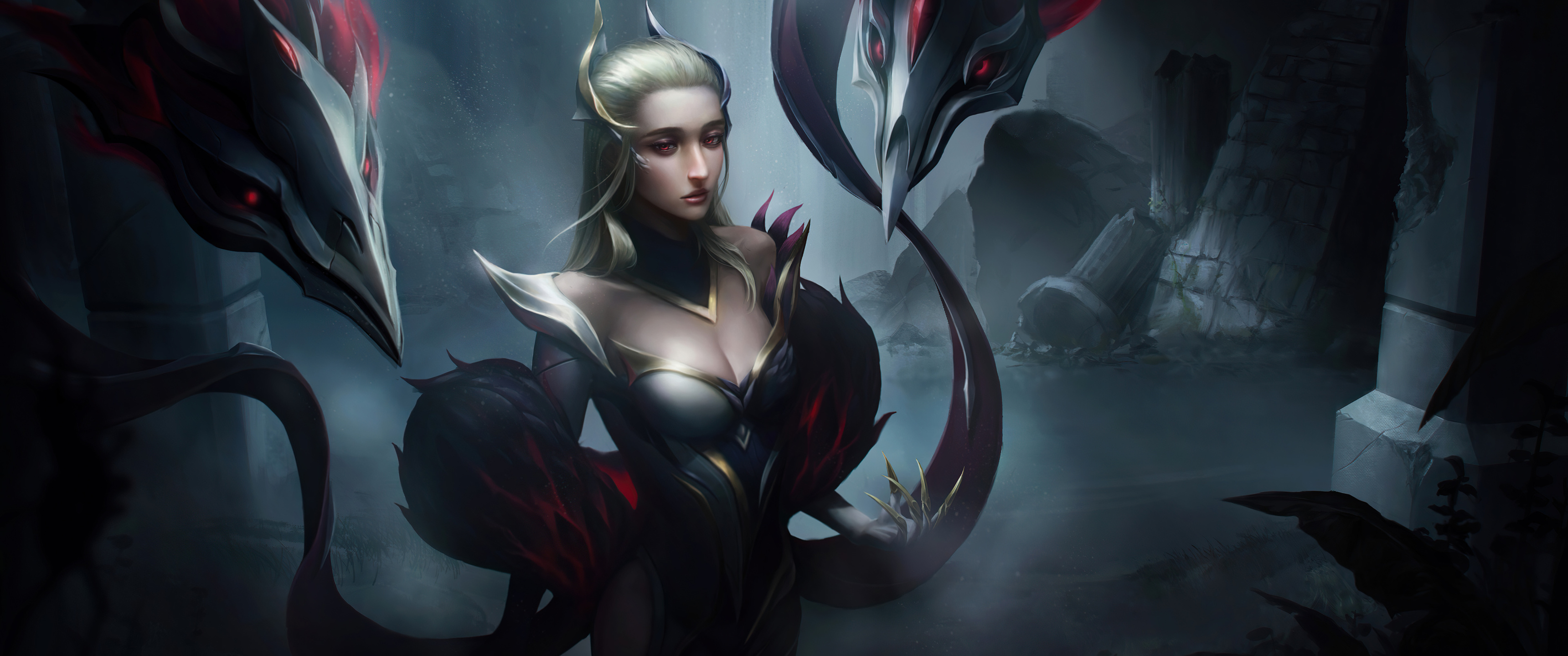 3440x1440 Assassin Evelynn League Of Legends 4k UltraWide Quad HD 1440P ,HD  4k Wallpapers,Images,Backgrounds,Photos and Pictures