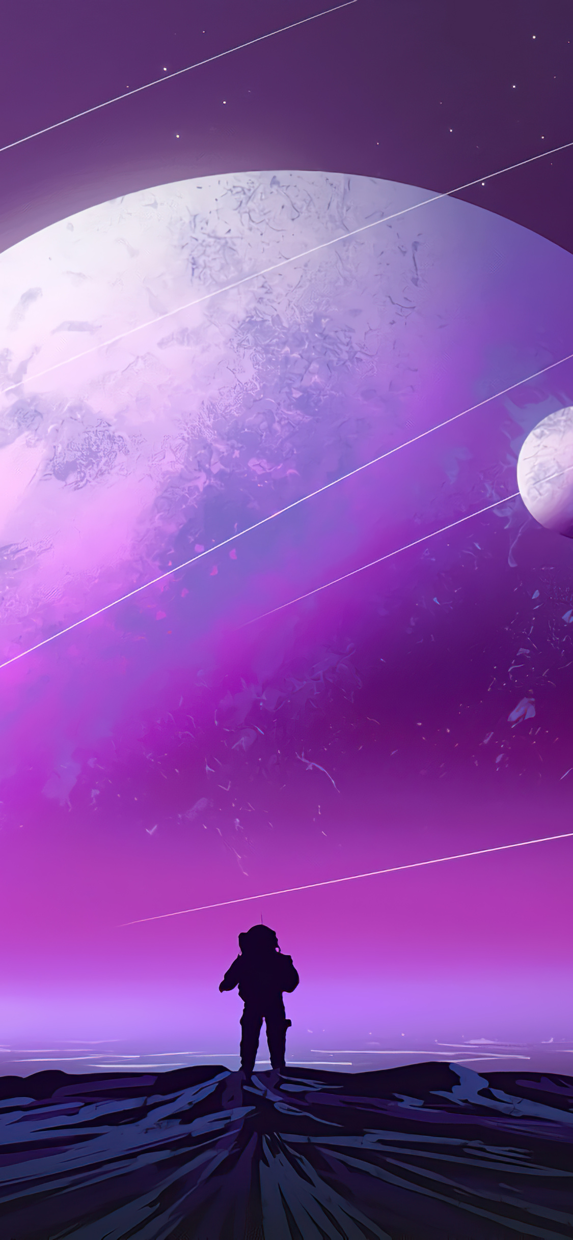 1125x2436 Astronaut Voyager Iphone XS,Iphone 10,Iphone X ,HD 4k