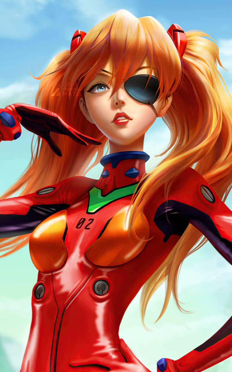 800x1280 Asuka Langley From Evangelion 4k Nexus 7,Samsung Galaxy Tab 10 ...