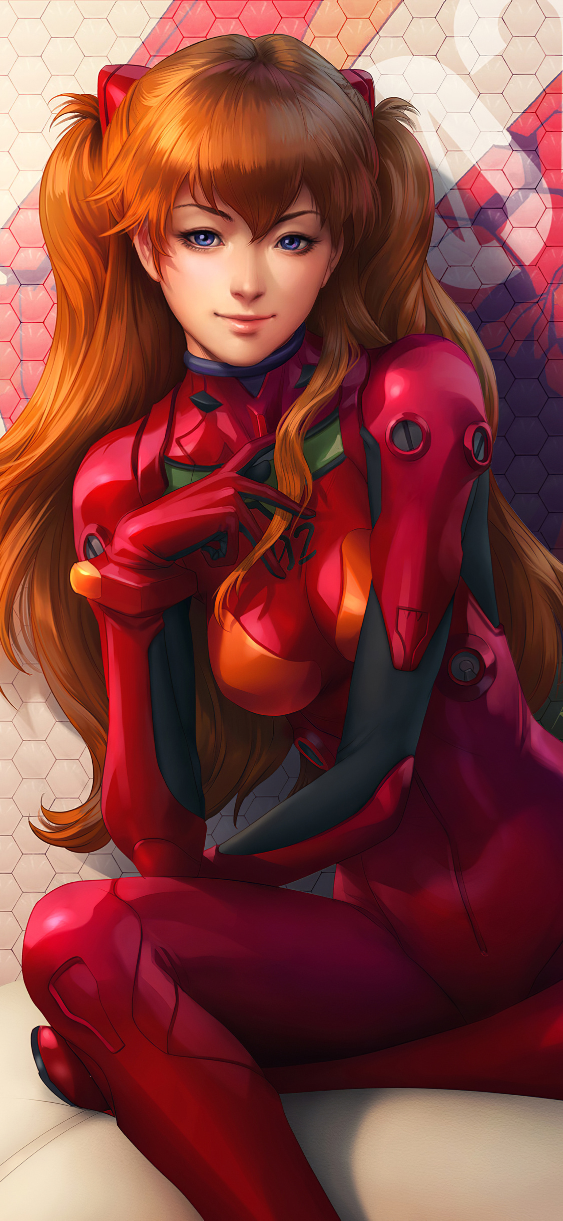 1125x2436 Asuka Langley Future Fanart 4k Iphone XS,Iphone 10,Iphone X ...