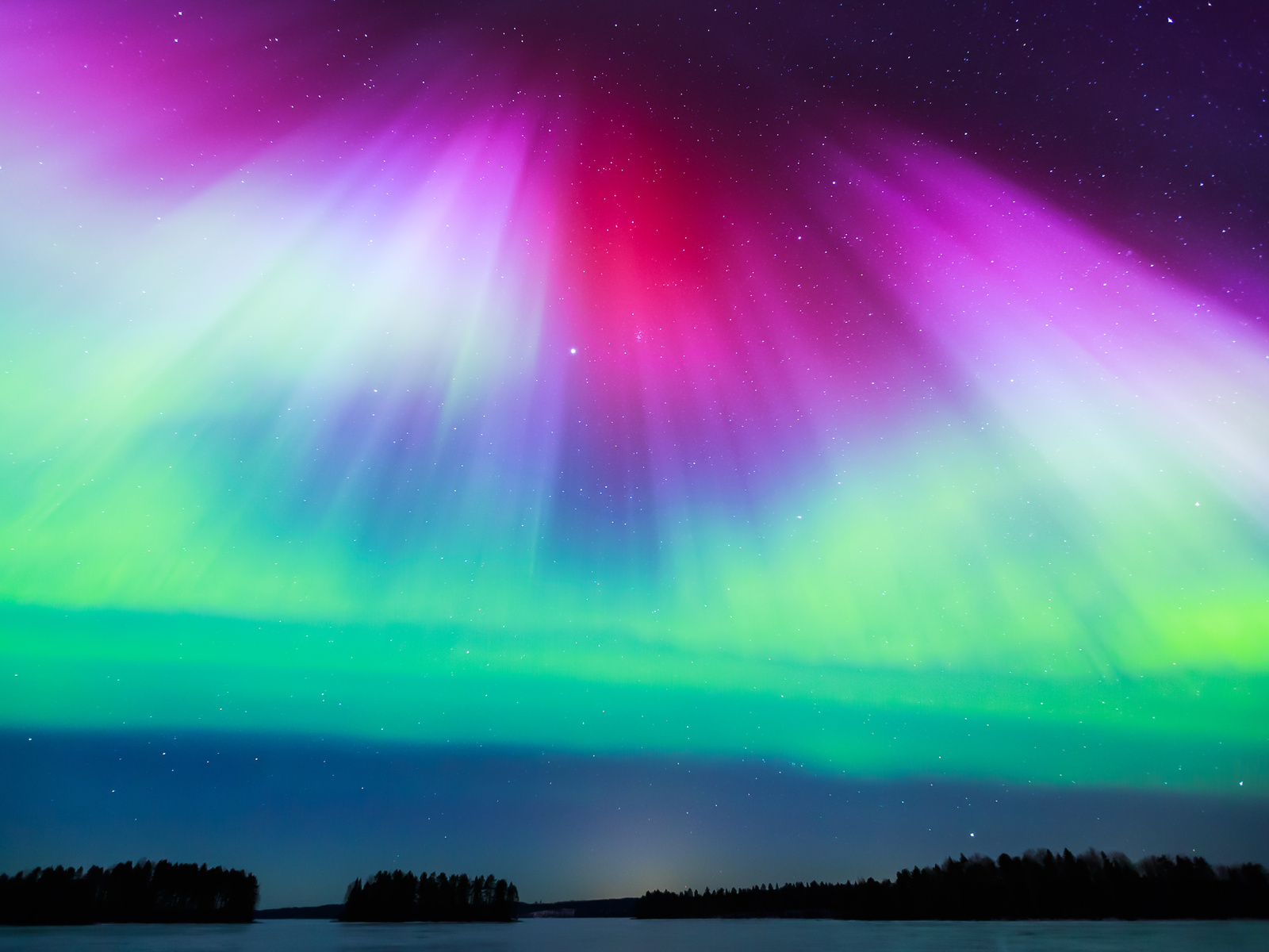 1600x1200 Aurora Borealis Nature 4k Wallpaper,1600x1200 Resolution HD ...